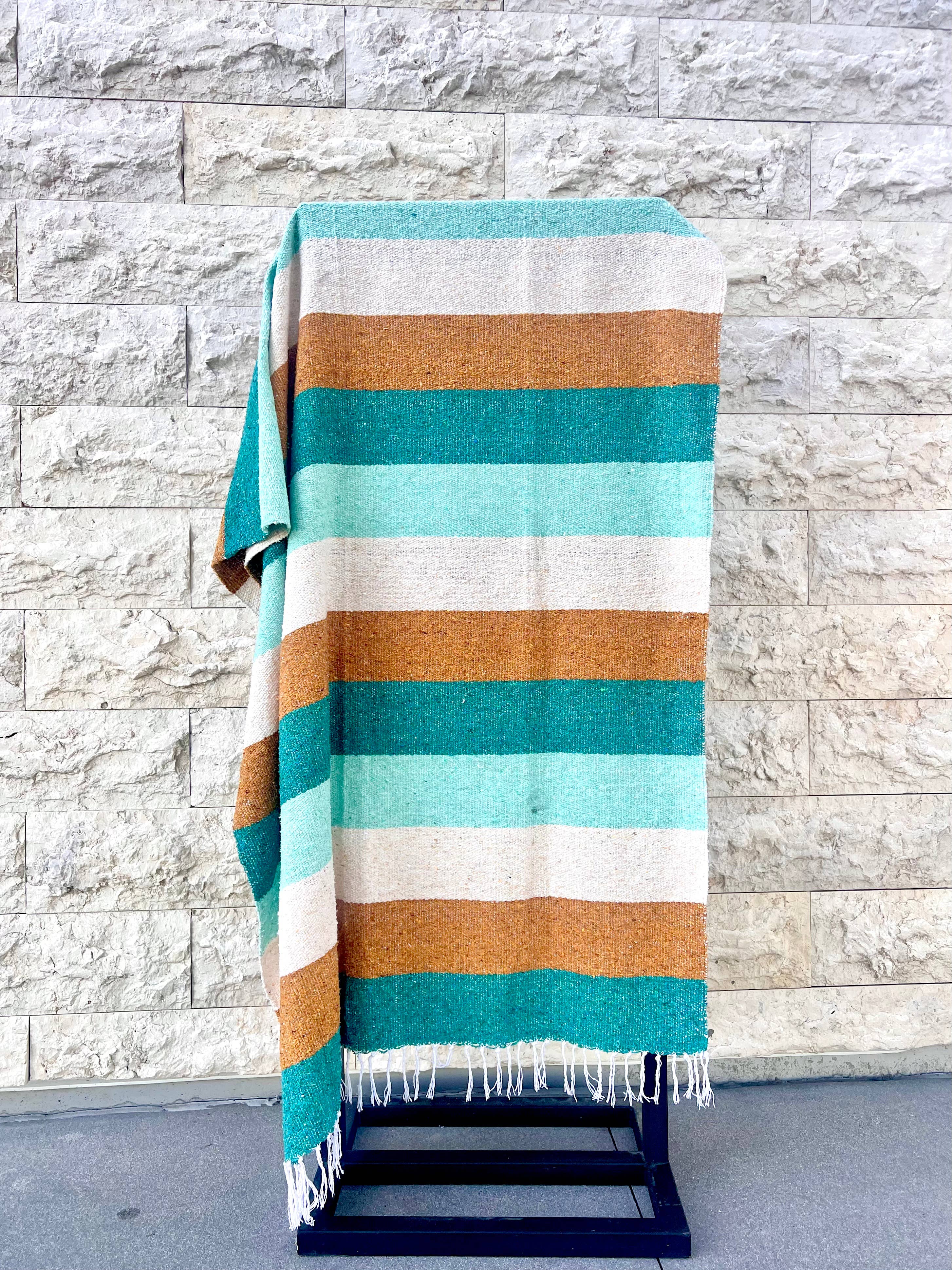 Mahalo Market Golden Strand Mexican Adventure Blanket